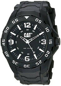 腕時計 キャタピラー メンズ タフネス 頑丈 Cat Motion Men's Analog Black Watch LB11121132腕時計 キャタピラー メンズ タフネス 頑丈