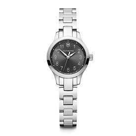 腕時計 ビクトリノックス スイス レディース，ウィメンズ Victorinox Alliance XS - Analog Quartz Watch for Women - Women's Timepiece - Black Dial and Silver Stainless Steel Bracelet腕時計 ビクトリノックス スイス レディース，ウィメンズ