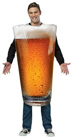 コスプレ衣装 コスチューム その他 Rasta Imposta Men's Get Real Beer Pint, gold, One Sizeコスプレ衣装 コスチューム その他