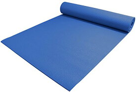 ヨガマット フィットネス YogaAccessories 1/4" Thick High Density Deluxe Non Slip Exercise Pilates & Yoga Mat (Dark Blue)ヨガマット フィットネス