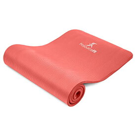 ヨガマット フィットネス ps-2001-mat-red-ffp ProsourceFit Extra Thick Yoga and Pilates Mat ?” (13mm), 71-inch Long High Density Exercise Mat with Comfort Foam and Carrying Strapヨガマット フィットネス ps-2001-mat-red-ffp