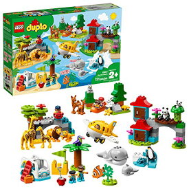 レゴ デュプロ LEGO DUPLO Town World Animals 10907 Exclusive Building Bricks (121 Pieces)レゴ デュプロ