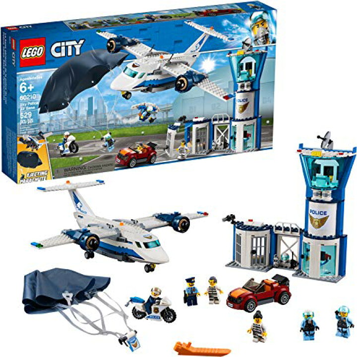 シティ 【送料無料】LEGO City Sky Police Air Base 60210 Building Kit シティ : angelica