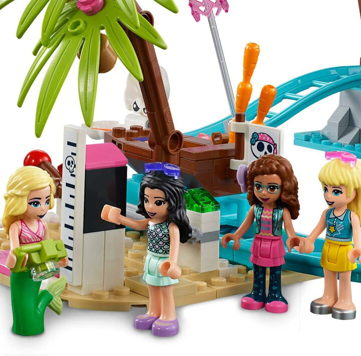 楽天市場】レゴ フレンズ 【送料無料】LEGO Friends Heartlake City Amusement Pier 41375 Toy  Rollercoaster Building Kit with Mini Dolls and Toy Dolphin, Build and Play  Set Includes Toy Carousel, Ticket Kiosk and More (1,251 Pieces)レゴ