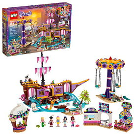 レゴ フレンズ LEGO Friends Heartlake City Amusement Pier 41375 Toy Rollercoaster Building Kit with Mini Dolls and Toy Dolphin, Build and Play Set Includes Toy Carousel, Ticket Kiosk and More (1,251 Pieces)レゴ フレンズ