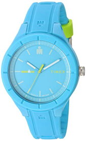 腕時計 タイメックス メンズ Timex TW5M17200 Ironman Essential Urban Analog 38mm Blue/Green Silicone Strap Watch腕時計 タイメックス メンズ