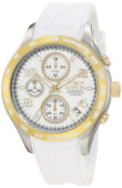 腕時計 インヴィクタ インビクタ レディース 12096 Invicta Women's 12096 Specialty Chronograph White Rubber Watch腕時計 インヴィクタ インビクタ レディース 12096
