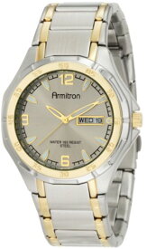 腕時計 アーミトロン メンズ 20/4309GYTT Armitron Men's 204309GYTT Two-Tone Stainless Steel Round Dial Dress Watch腕時計 アーミトロン メンズ 20/4309GYTT