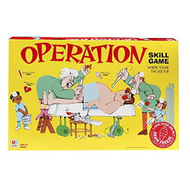 ボードゲーム 英語 アメリカ 海外ゲーム Operation Electronic Board Game, Family Games for Kids Ages 6+, Kids Board Games for 1+ Players, Funny Games for Kids, Kids Gifts (Amazon Exclusive)ボードゲーム 英語 アメリカ 海外ゲーム