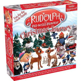 ボードゲーム 英語 アメリカ 海外ゲーム AQUARIUS Rudolph The Red-Nosed Reindeer Board Game - Fun Family Christmas Gift for Kids & Adults - Officially Licensed Rudolph Merchandise & Collectiblesボードゲーム 英語 アメリカ 海外ゲーム