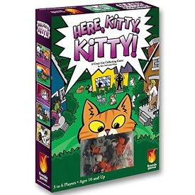 ボードゲーム 英語 アメリカ 海外ゲーム Here, Kitty, Kitty Board Game ? Collect Cats and Score Big with 3-6 Players Ages 8+ ? Witty Tabletop Cat Card Games for Casual Game Nights ? Family Card Games for Adultボードゲーム 英語 アメリカ 海外ゲーム
