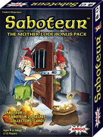 ボードゲーム 英語 アメリカ 海外ゲーム AMIGO Saboteur Mother Lode Bonus Pack Card Game with Saboteur, Saboteur 2 & Secret Collectors’ Card?Amazon Exclusive Blueボードゲーム 英語 アメリカ 海外ゲーム