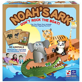 海外ボードゲーム ノアズアーク バランスゲーム 動物50体 2-6人用 英語版 ノアの箱舟