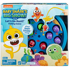 ボードゲーム 英語 アメリカ 海外ゲーム Spin Master Games Pinkfong Baby Shark Let's Go Hunt Musical Fishing Game Learning Educational Toy Preschool Board Game Summer Toy, for Kids Ages 4+ボードゲーム 英語 アメリカ 海外ゲーム