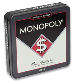 ボードゲーム 英語 アメリカ 海外ゲーム WS Game Company Monopoly Nostalgia Edition in Collectible Tinボードゲーム 英語 アメリカ 海外ゲーム