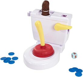 ボードゲーム 英語 アメリカ 海外ゲーム Flushin' Frenzy Kids Game, Family Game with Toilet & Plunger, Grab the Flying Poop for 2-4 Playersボードゲーム 英語 アメリカ 海外ゲーム