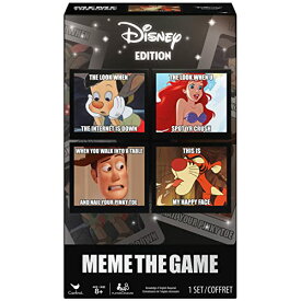 ボードゲーム 英語 アメリカ 海外ゲーム Spin Master Games Meme The Game, Disney Version Funny Cards Family Party Travel Activity, for Adults and Kids Ages 8 & Upボードゲーム 英語 アメリカ 海外ゲーム