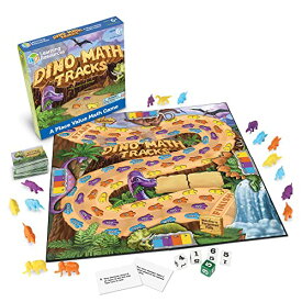 ボードゲーム 英語 アメリカ 海外ゲーム Learning Resources Dino Math Tracks Game - Ages 6+ Addition and Subtraction Dinosaur Game, Kindergarten Math Games, Board Games for Kidsボードゲーム 英語 アメリカ 海外ゲーム