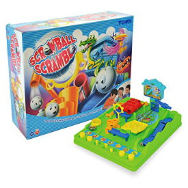 ボードゲーム 英語 アメリカ 海外ゲーム TOMY Games Screwball Scramble Marble Run Game for Kids - Timed Marble Maze Kids Games - Cooperative Board Games for Family Game Night - 1-4 Players - Ages 5 Years and Upボードゲーム 英語 アメリカ 海外ゲーム