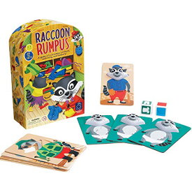 ボードゲーム 英語 アメリカ 海外ゲーム Educational Insights Raccoon Rumpus Game, Preschool Game with Dice & Color Matching, For 2-4 Players, Fun Family Board Game For Kids Ages 3 to 5ボードゲーム 英語 アメリカ 海外ゲーム