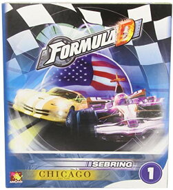ボードゲーム 英語 アメリカ 海外ゲーム Formula D Board Game Chicago - Sebring EXPANSION | Race Car Strategy Game | Fun Auto Racing Game for Adults | Ages 14+ |2-10 Players | Average Playtime 60 Minutes | Made by Zボードゲーム 英語 アメリカ 海外ゲーム