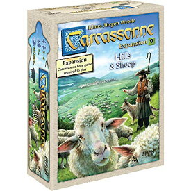 ボードゲーム 英語 アメリカ 海外ゲーム Carcassonne Hills & Sheep Board Game EXPANSION - Manage Flocks, Cultivate Vineyards, and Craft Hills! Strategy Game for Kids and Adults, Ages 7+, 2-6 Players, 45 Minute Playtボードゲーム 英語 アメリカ 海外ゲーム