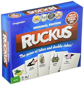 ボードゲーム 英語 アメリカ 海外ゲーム Ruckus Original Edition Fast-Paced Action Card Stealing Game, Quick Thinking, Agility, & Hand-Eye Coordination, Family Fun, Group & Party Game, Ages 5+, 2-5 Playersボードゲーム 英語 アメリカ 海外ゲーム