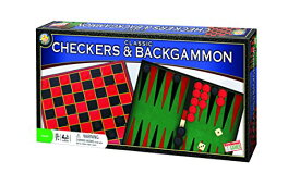 ボードゲーム 英語 アメリカ 海外ゲーム Classic Checkers and Backgammon Set - For Ages 7 Years and Upボードゲーム 英語 アメリカ 海外ゲーム