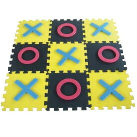 ボードゲーム 英語 アメリカ 海外ゲーム S&S Worldwide Jumbo Foam Tic-Tac-Toe. Connect Tiles to Create Huge 36" Sqaure Board Version of Classic Game. Includes 9 Board Tiles, 5 X's and 5 O's. Portable Fun for Kids anボードゲーム 英語 アメリカ 海外ゲーム