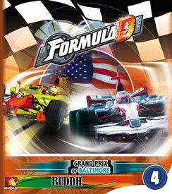 ボードゲーム 英語 アメリカ 海外ゲーム Zygomatic Formula D Board Game Baltimore - Buddh EXPANSION | Race Car Strategy Game | Fun Auto Racing Game for Adults and Kids | Ages 8+ |2-10 Players | Average Playtime 60 Mボードゲーム 英語 アメリカ 海外ゲーム