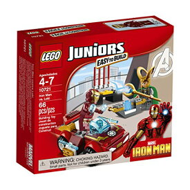 レゴ スーパーヒーローズ マーベル DCコミックス スーパーヒーローガールズ 6135740 LEGO Juniors Iron Man vs. Loki 10721 Building Kit (66 Piece)レゴ スーパーヒーローズ マーベル DCコミックス スーパーヒーローガールズ 6135740