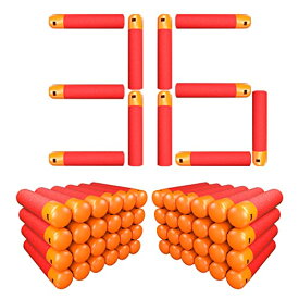 ナーフ メガ エヌストライクエリート アメリカ 直輸入 EKIND 9.5cm Foam Darts Compatible for Nerf Elite Mega Series 36-Dart Refill Pack (Red)ナーフ メガ エヌストライクエリート アメリカ 直輸入