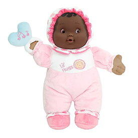 ジェーシートイズ 赤ちゃん おままごと ベビー人形 JC Toys Lil’ Hugs African American Pink Soft Body - Your First Baby Doll ? Designed by Berenguer ? Ages 0+ジェーシートイズ 赤ちゃん おままごと ベビー人形