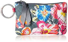 ヴェラブラッドリー パスケース IDケース 定期入れ ベラブラッドリー Vera Bradley Women's Cotton Zip ID Case Wallet, Pretty Posies, One Sizeヴェラブラッドリー パスケース IDケース 定期入れ ベラブラッドリー