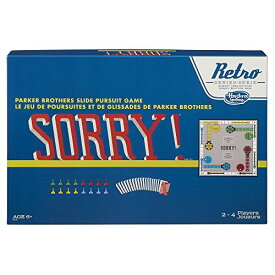 ボードゲーム 英語 アメリカ 海外ゲーム Retro Series Sorry! 1958 Edition Gameボードゲーム 英語 アメリカ 海外ゲーム