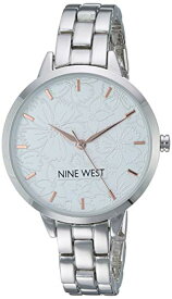 腕時計 ナインウェスト レディース Nine West Women's NW/2227SVRT Silver-Tone Bracelet Watch腕時計 ナインウェスト レディース