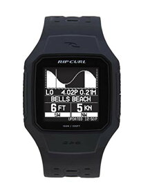 腕時計 リップカール メンズ サーファー サーフィン Rip Curl Men's SearchGPS Digital Display Quartz | Black | Outdoor Sports Waterproof Watch, Display Quartz, Activity Tracker, Detailed Tide View with Ala腕時計 リップカール メンズ サーファー サーフィン