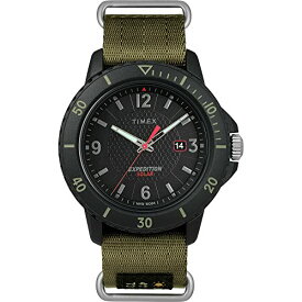 腕時計 タイメックス メンズ Timex Expedition Gallatin Solar Men's 44 mm Watch, Olive Slip-Thru, Expedition Gallatin Solar 44mm Watch腕時計 タイメックス メンズ