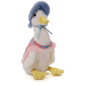 ガンド GUND ぬいぐるみ リアル お世話 GUND Beatrix Potter Jemima Puddle Duck Plush, Stuffed Animal for Ages 1 and Up, White/Pink, 7.5”ガンド GUND ぬいぐるみ リアル お世話