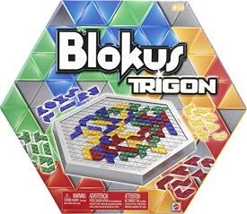 ボードゲーム 英語 アメリカ 海外ゲーム Mattel Games Blokus Trigon Strategy Board Game, Family Game for Kids & Adults with Hexagonal Board & Triangular Pieces (Amazon Exclusive)ボードゲーム 英語 アメリカ 海外ゲーム