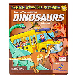 ボードゲーム 英語 アメリカ 海外ゲーム The Magic School Bus Rides Again: Back In Time With The Dinosaurs By Horizon Group USA, Homeschool STEM Kits for Kids, Includes Educational Manual, Thermometer, Wooden Dinosaボードゲーム 英語 アメリカ 海外ゲーム