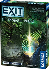 ボードゲーム 英語 アメリカ 海外ゲーム Exit: The Forgotten Island | Exit: The Game - A Kosmos Game | Family-Friendly, Card-Based at-Home Escape Room Experience for 1 to 4 Players, Ages 12+ボードゲーム 英語 アメリカ 海外ゲーム
