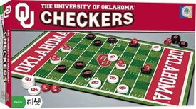 ボードゲーム 英語 アメリカ 海外ゲーム MasterPieces Family Game - NCAA Oklahoma Sooners Checkers - Officially Licensed Board Game for Kids & Adults , 13" x 21"ボードゲーム 英語 アメリカ 海外ゲーム