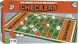 ボードゲーム 英語 アメリカ 海外ゲーム MasterPieces NCAA Oklahoma State Cowboys, Checkers Board Game, For Ages 6+ボードゲーム 英語 アメリカ 海外ゲーム