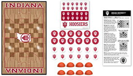 ボードゲーム 英語 アメリカ 海外ゲーム MasterPieces Family Game - NCAA Indiana Hoosiers Checkers - Officially Licensed Board Game for Kids & Adultsボードゲーム 英語 アメリカ 海外ゲーム