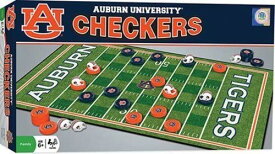 ボードゲーム 英語 アメリカ 海外ゲーム MasterPieces Family Game - NCAA Auburn Tigers Checkers - Officially Licensed Board Game for Kids & Adults 13" x 21"ボードゲーム 英語 アメリカ 海外ゲーム