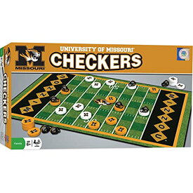 ボードゲーム 英語 アメリカ 海外ゲーム MasterPieces Family Game - NCAA Missouri Tigers Checkers - Officially Licensed Board Game for Kids & Adultsボードゲーム 英語 アメリカ 海外ゲーム