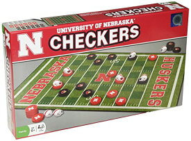 ボードゲーム 英語 アメリカ 海外ゲーム MasterPieces NCAA Nebraska Cornhuskers Checkers Board Game, Team Color, 13" x 21" (41494)ボードゲーム 英語 アメリカ 海外ゲーム