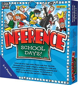 ボードゲーム 英語 アメリカ 海外ゲーム Edupress Inference School Days Game, Blue Level (EP60801)ボードゲーム 英語 アメリカ 海外ゲーム