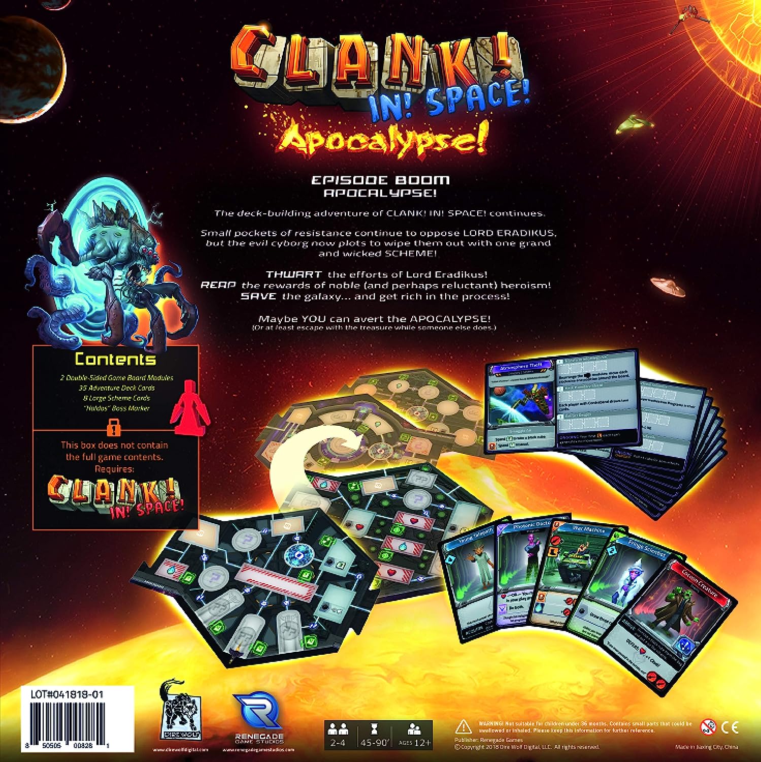 大人の上質 In 送料無料 Clank 海外ゲーム アメリカ 英語 ボードゲーム Space 海外ゲーム アメリカ 英語 Apocalypse ボードゲーム Gomelavto By
